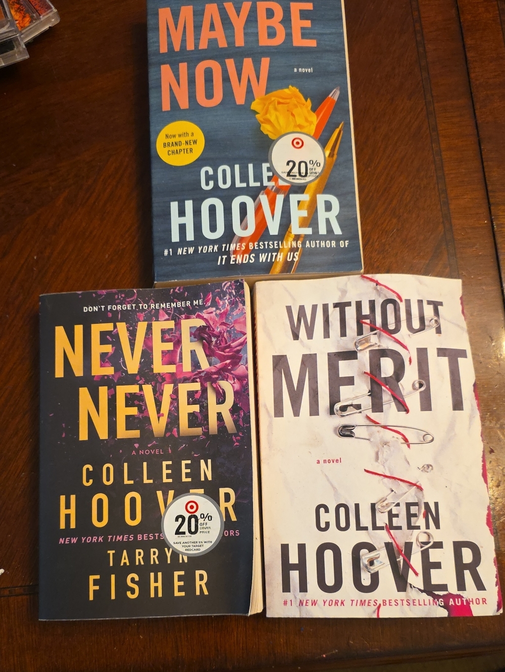 Target Colleen Hoover Book Bundle - Blue, Black, White